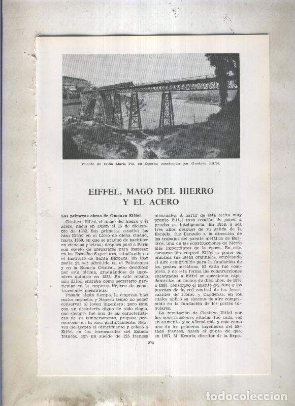 Postcards: Eiffel, mago del hierro y el acero + La industria del corcho - Varios