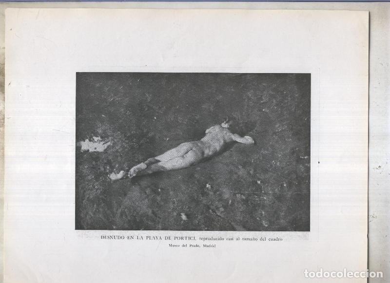 Postcards: Mariano Fortuny numerado 13: Desnudo en la playa de Portici - Varios
