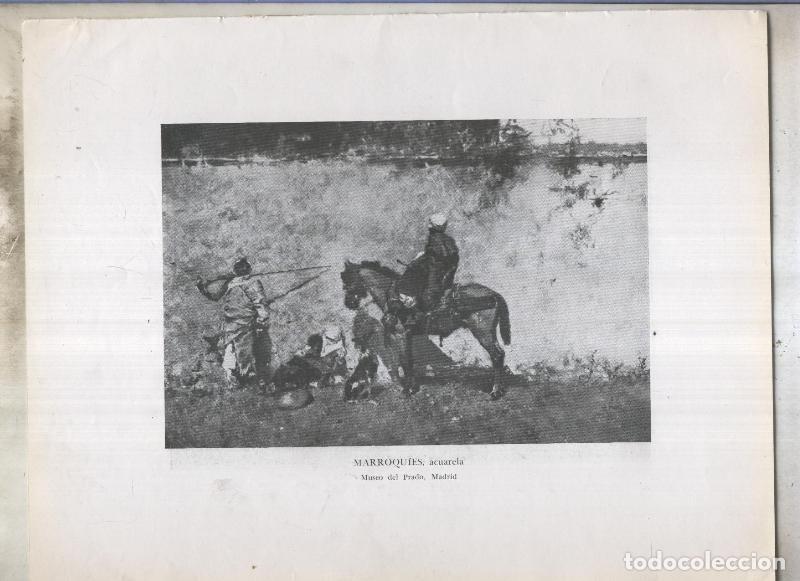 Postcards: Mariano Fortuny numerado 21: Marroquies, acuarela - Varios