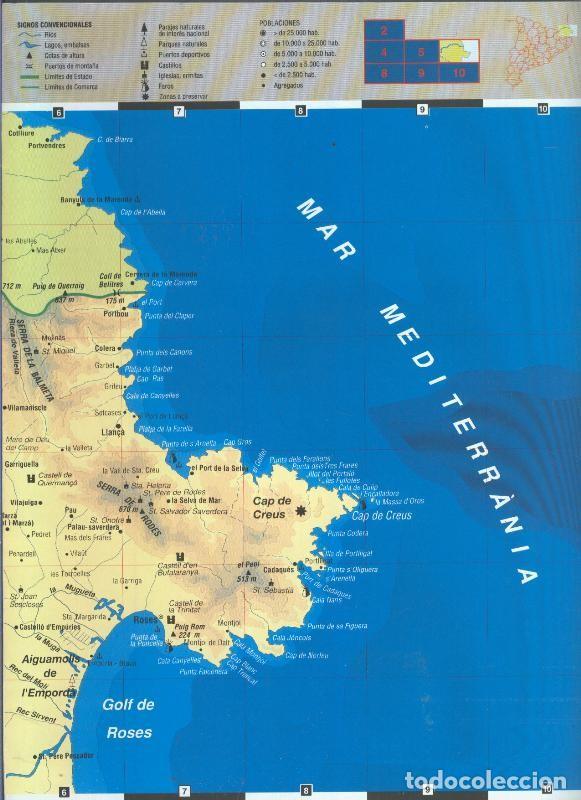 Postales: Gran Atlas de Catalunya entrega paginas 153 a 160 - Varios