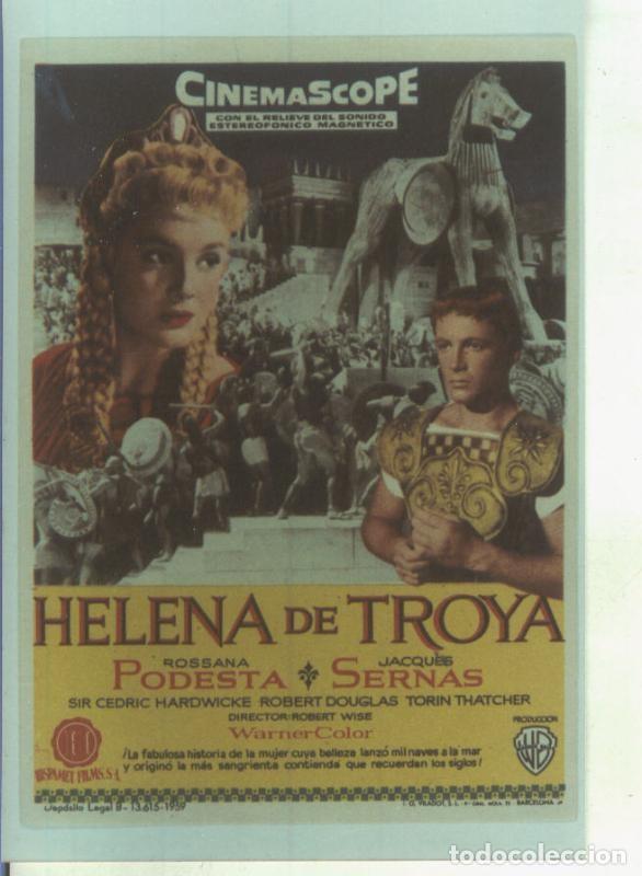 Postales: Foto cine 053: Helena de Troya (Rossana Podesta-Jacques Sernas) - Varios