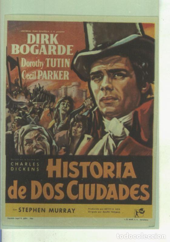Postales: Foto cine 075: Historia de dos ciudades (Dirk Bogarde) - Varios