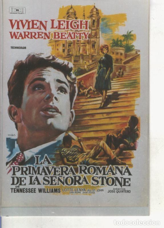 Postais: Foto cine 096: La primavera romana de la se&ntilde;ora stone (Vivien Leigh - Warren Beatty) - Varios