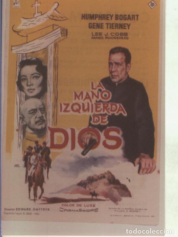 Postales: Foto cine 119: La mano izquierda de dios (Humphrey Bogart) - Varios