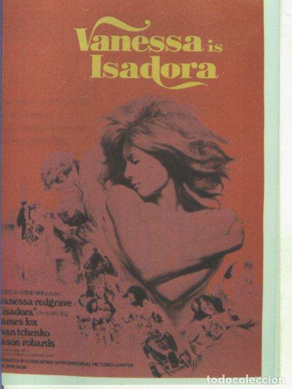 Postales: Foto cine 188: Vanessa i Isadora (Vanesa Redgrave) - Varios