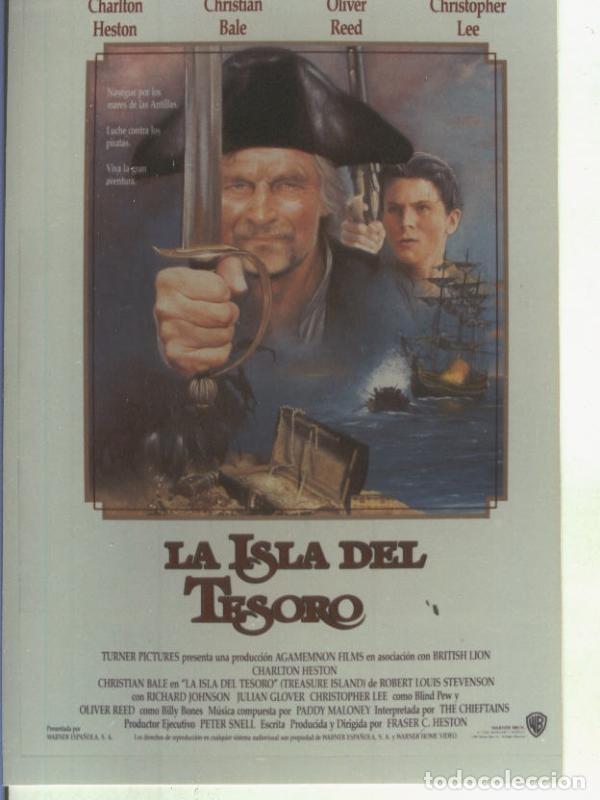 Postales: Foto cine 190: La isla del tesoro (Charlton Heston-Oliver Reed) - Varios