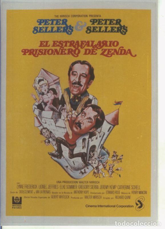 Cartoline: Foto cine 322: El estrafalario prisionero de Zenda (Peter Sellers) - Varios