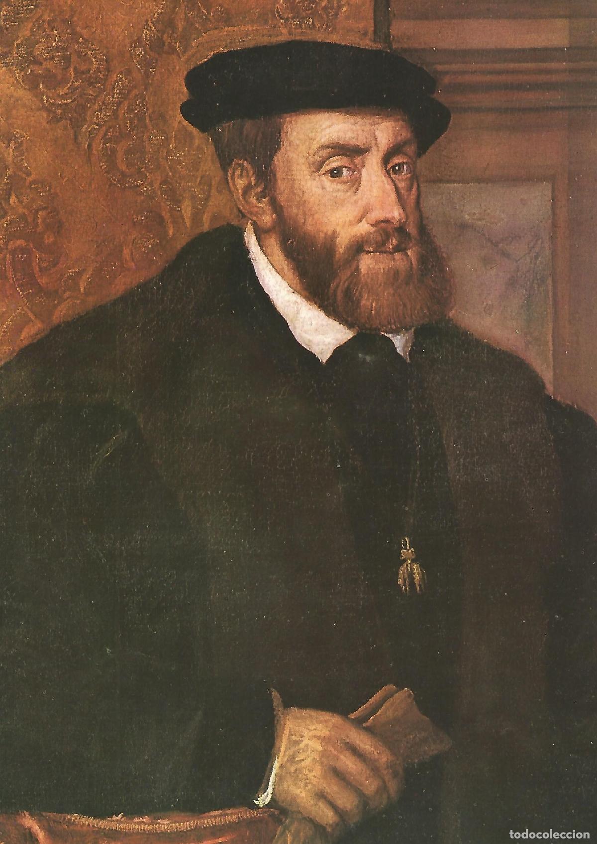 Postales: Lamina 089: Tiziano: Carlos V - VV.AA.