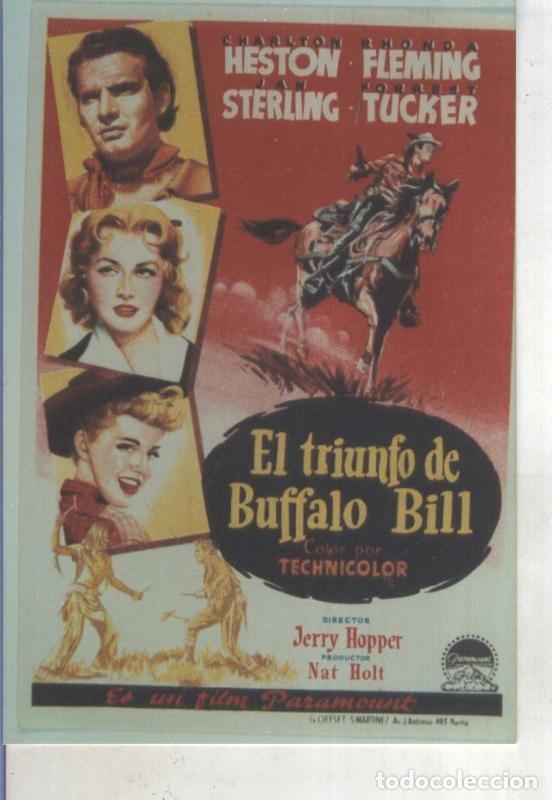 Postcards: Foto cine 411: El triunfo de Buffalo Bill (charlton Heston) - Varios