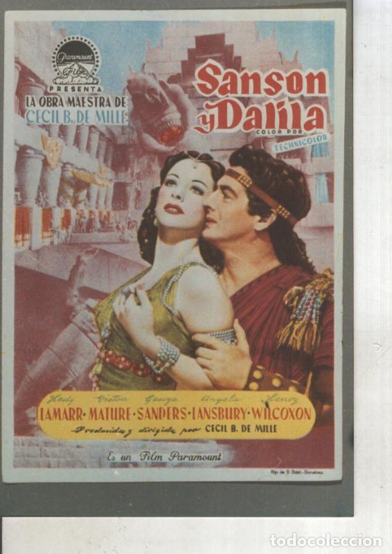 Postkarten: Foto cine 452: Sanson y Dalila (Victor Mature) - Varios