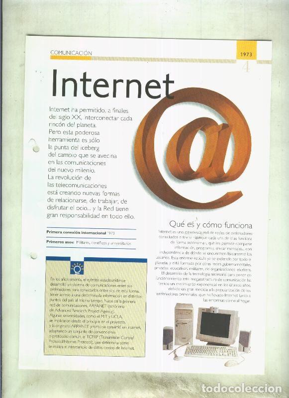 Cartoline: Internet: son 4 paginas y - varios