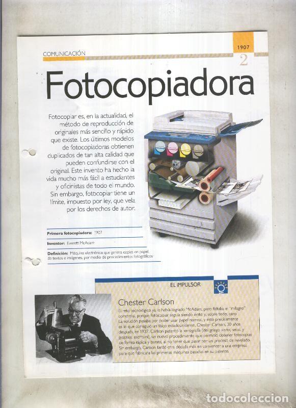 Postcards: Fotocopiadoras son 4 paginas y - varios