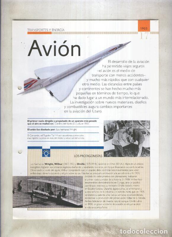 Postcards: Avion son 4 paginas y - varios