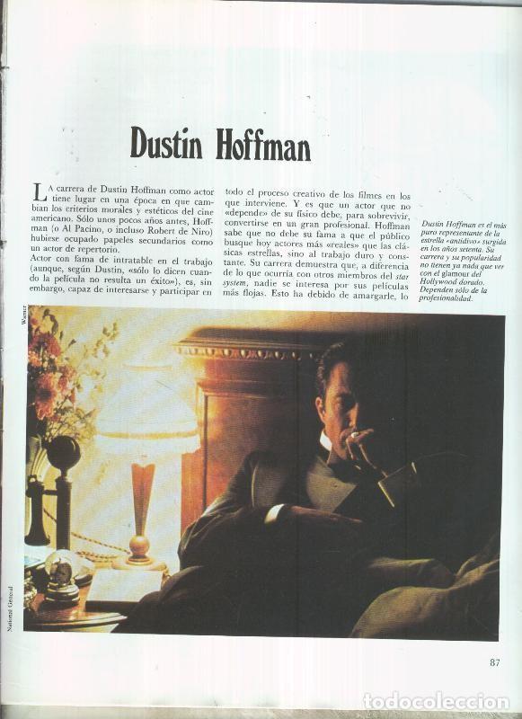 Cartes Postales: Dustin Hoffman: 19 paginas, 40 fotos color y blanco/negro - varios