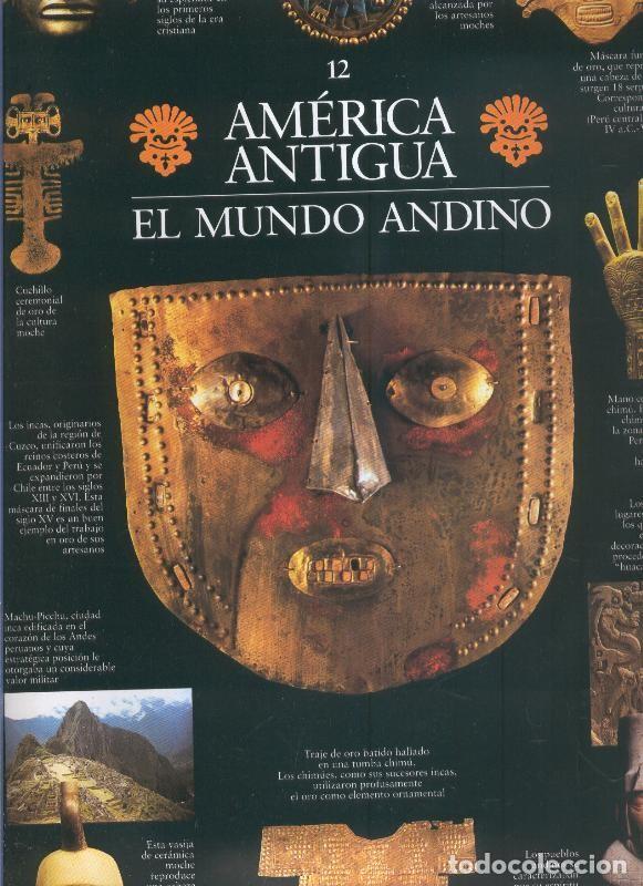 Cartoline: Escenarios de la historia numero 12: America antigua, el mundo andino - varios