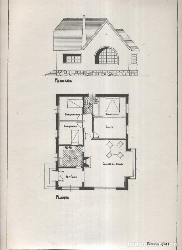 Cartoline: Planos modernos de Villas y Chalets modelo numero 14 - Varios