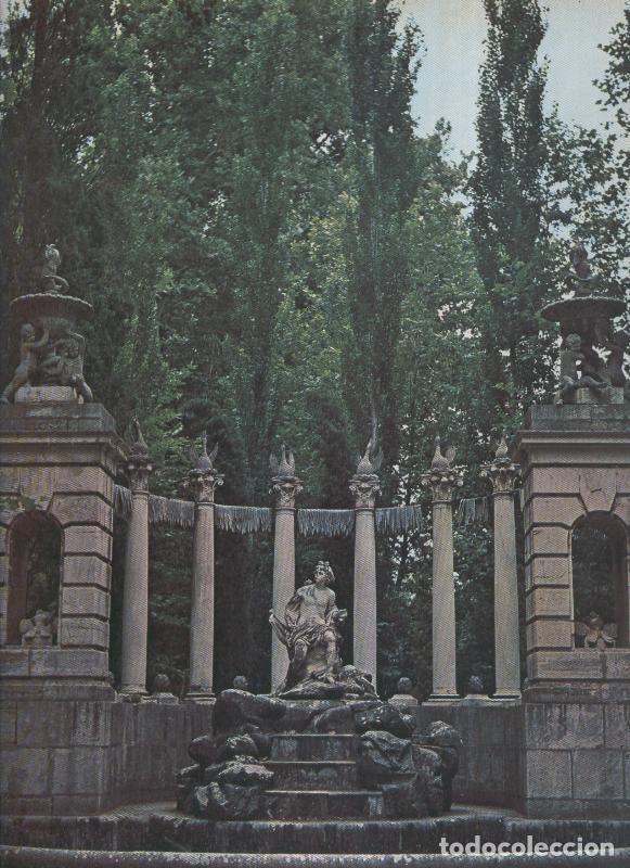 Postais: Album Grafico de Espa&ntilde;a lamina 62: Jardines de Aranjuez, Madrid - Varios
