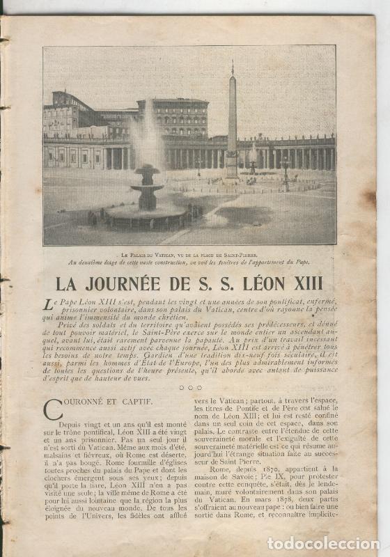 Postales: La journee de S.S.Leon XIII - Varios
