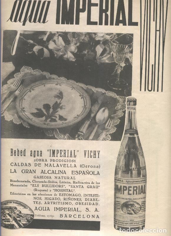 Postais: Propaganda comercial agua Imperial Vichy - Varios