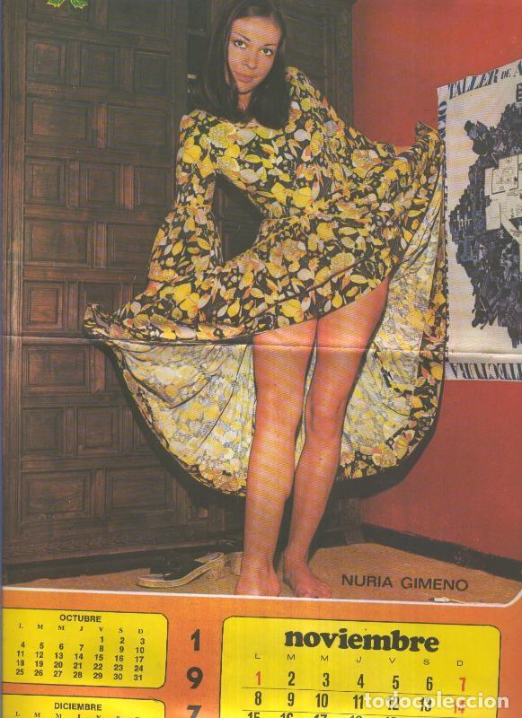 Postales: Diez Minutos almanaque 71: poster de Nuria Gimeno - Varios