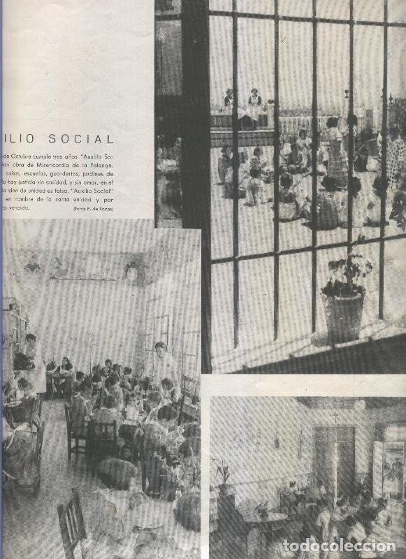 Postales: Auxilio Social - Varios