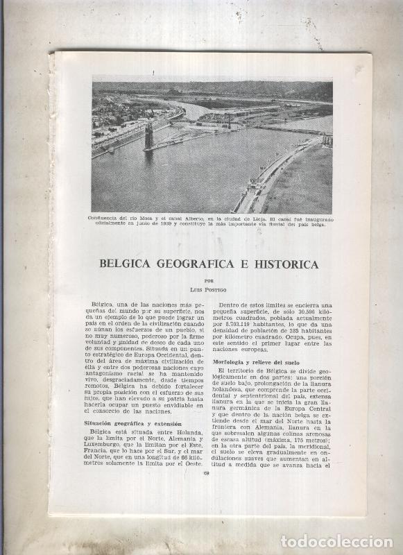 Postkarten: Belgica geografica e historica por Luis Postigo - Varios