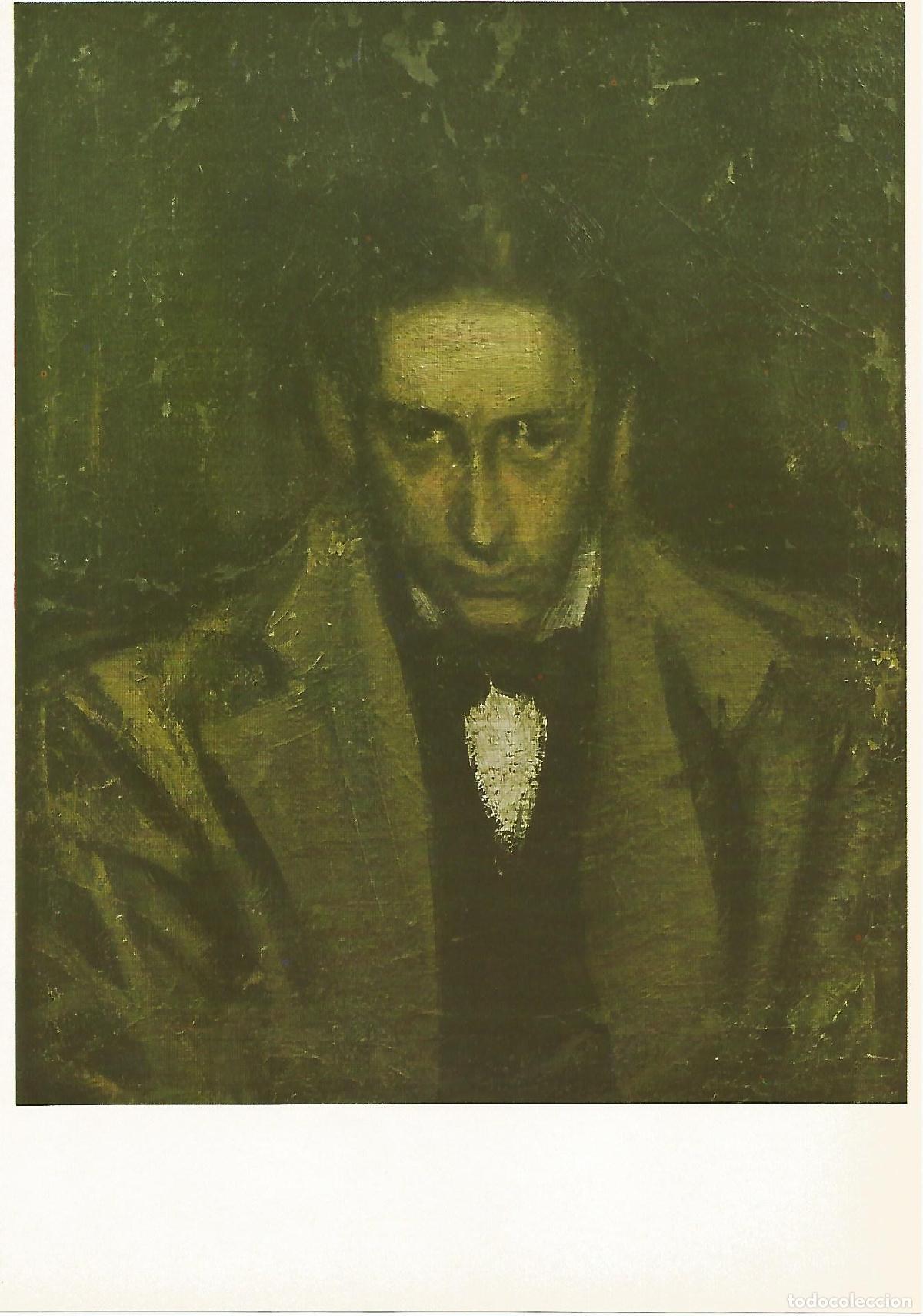 Postais: Lamina 030: Picasso. Retrato de Carles Casagemas - VVAA
