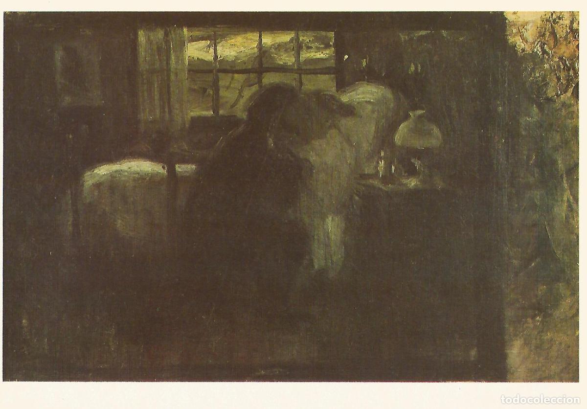 Postkarten: Lamina 052: Picasso. Junto a la enferma - VVAA
