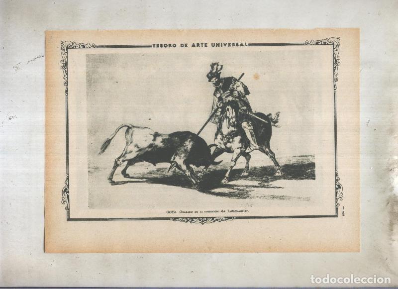 Postcards: Lamina 159: Picador, Grabado de la tauromaquia de Goya - Varios