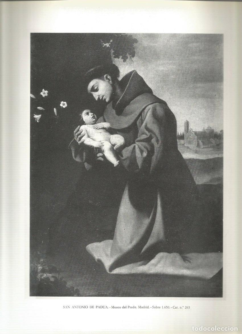 Postales: Lamina 056: Zurbaran. San Antonio de Padua - Ramon Torres Mart&iacute;n