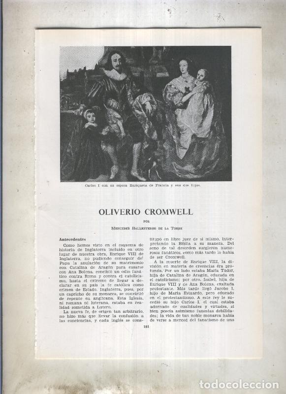 Postales: Oliverio Cromwell (Mercedes Ballesteros de la Torre) - Varios