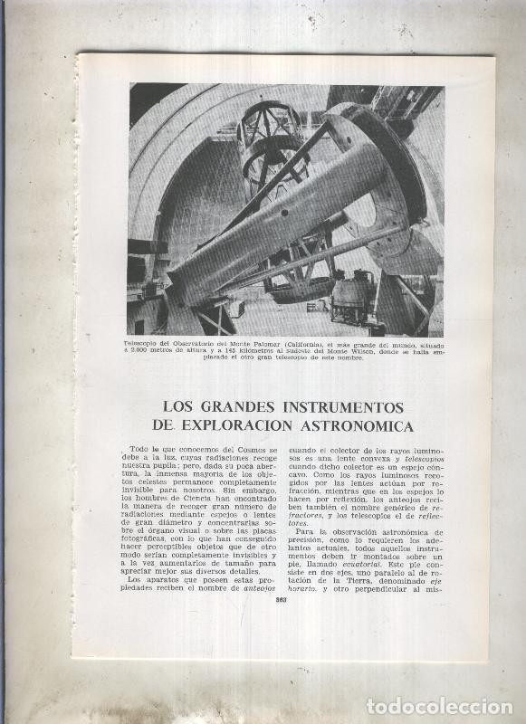 Postcards: Los grandes instrumentos de exploracion astronomica - Varios