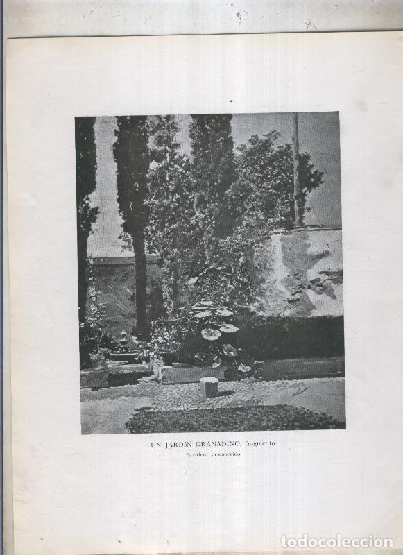 Postcards: Mariano Fortuny numerado 09: Un jardin granadino, fragmento - Varios