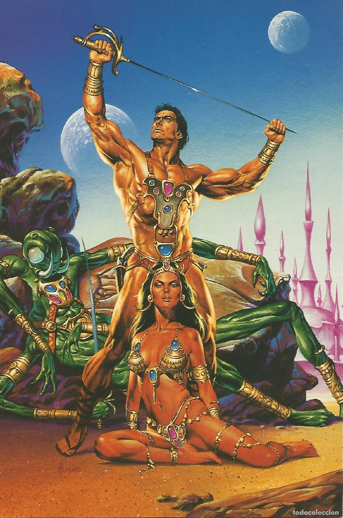 Postales: Colossal Card 02: Joe Jusko. Victorious - Joe Jusko