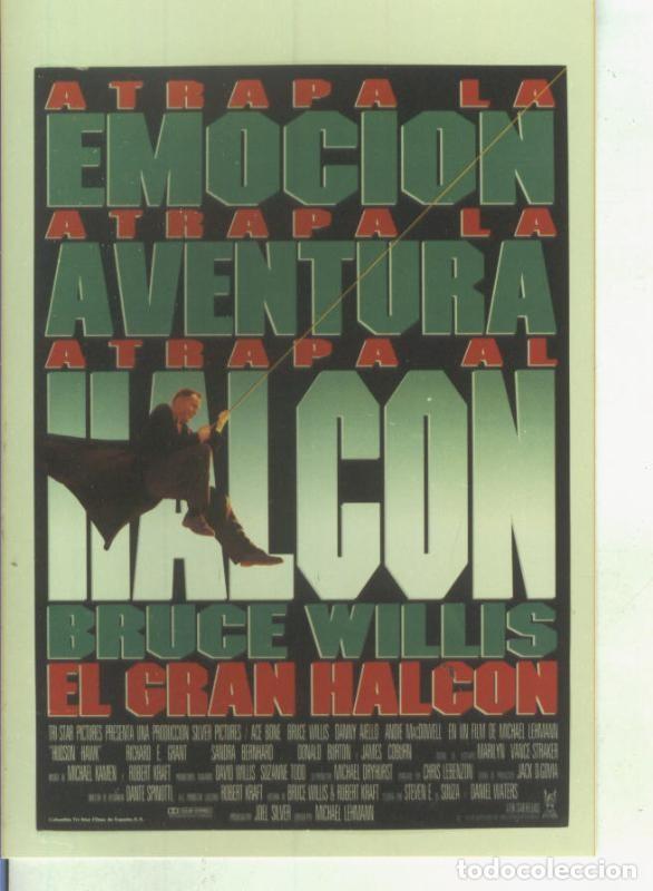 Postales: Foto cine 028: El gran halcon (Bruce Willis) - Varios - Foto 1