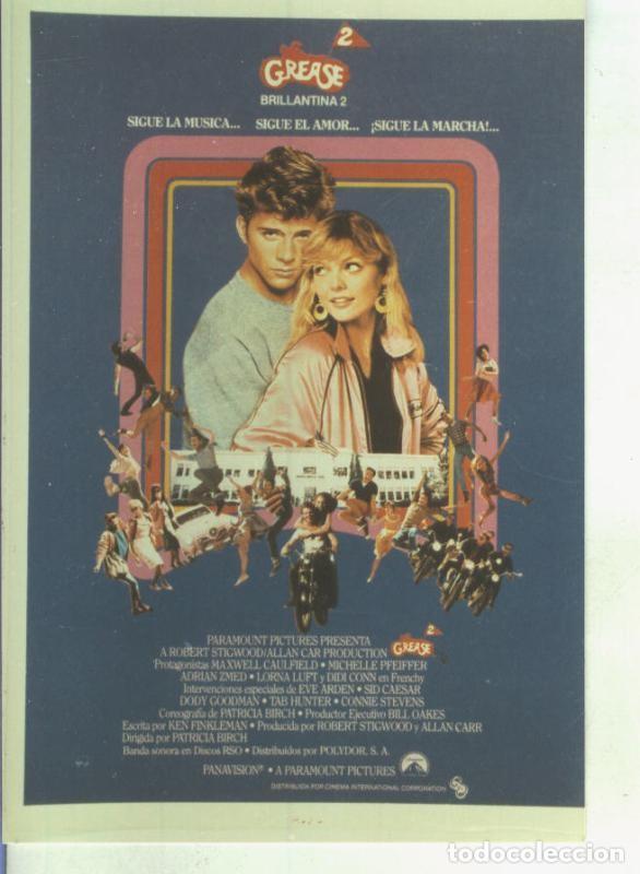 Postales: Foto cine 031: Grease 2 (Maxwell Caufield-Michelle Pfeifer) - Varios