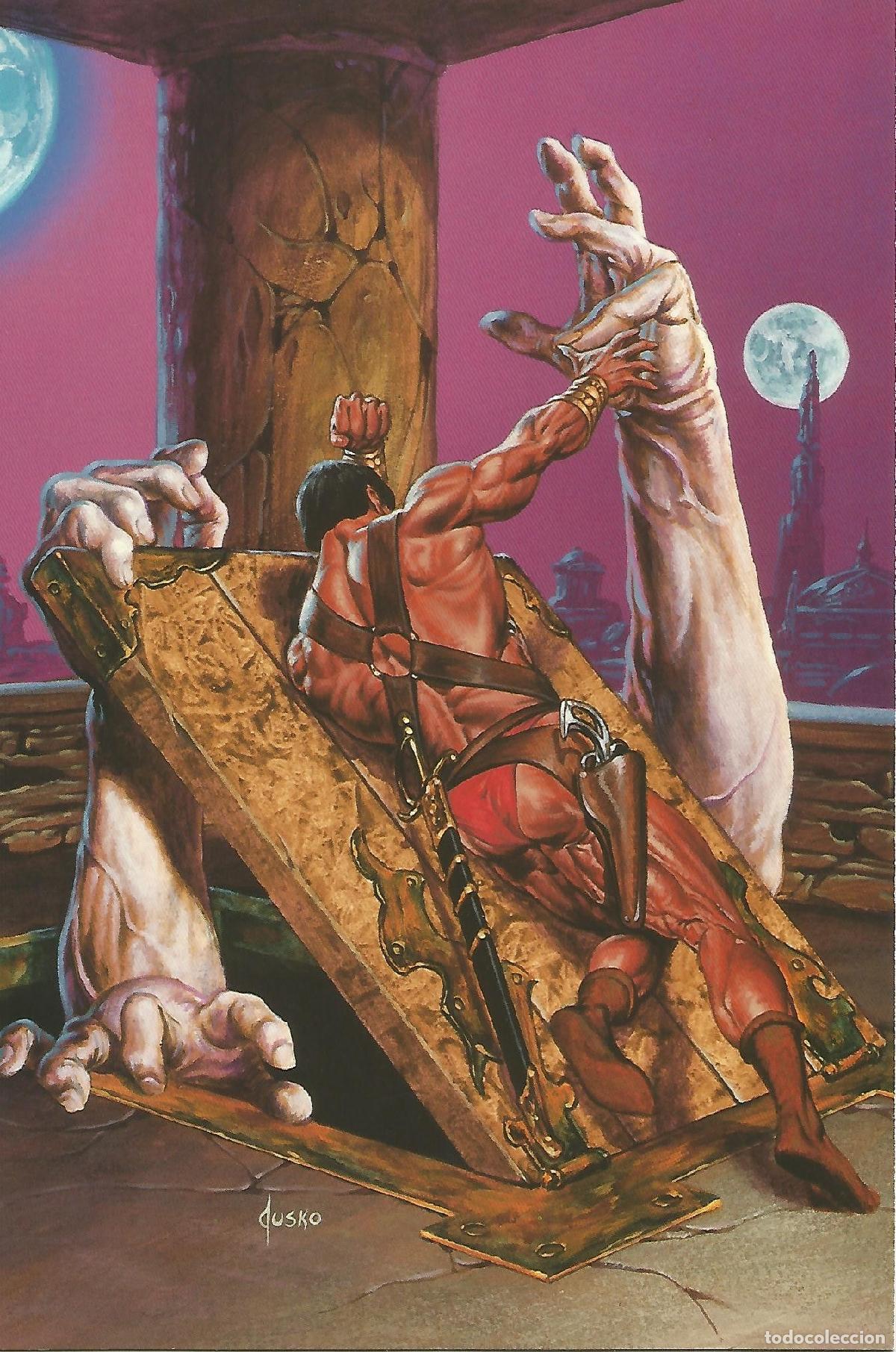 Postales: Colossal Card 28: Joe Jusko. Barricade - Joe Jusko