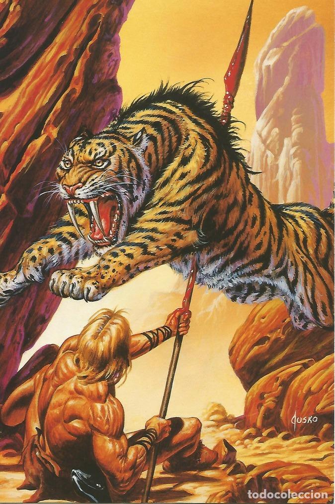 Postales: Colossal Card 31: Joe Jusko. Impaled - Joe Jusko