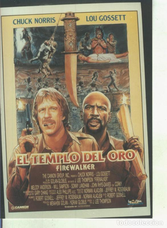 Postales: Foto cine 048: El templo del oro (Chuck Norris-Lou Gossett) - Varios