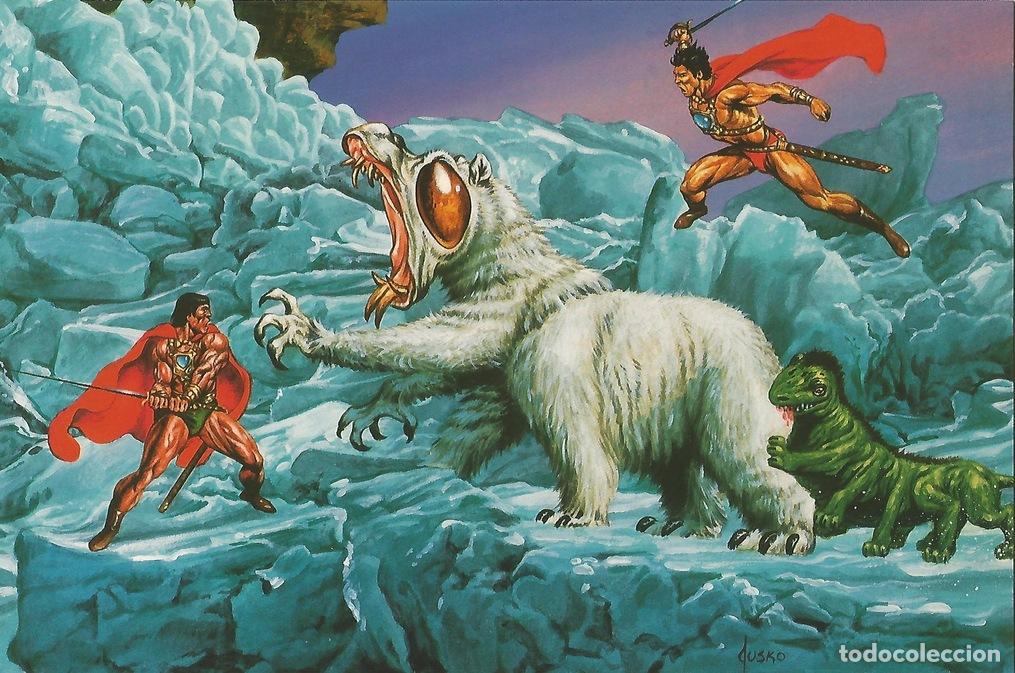 Postales: Colossal Card 44: Joe Jusko. Apt Encounter - Joe Jusko