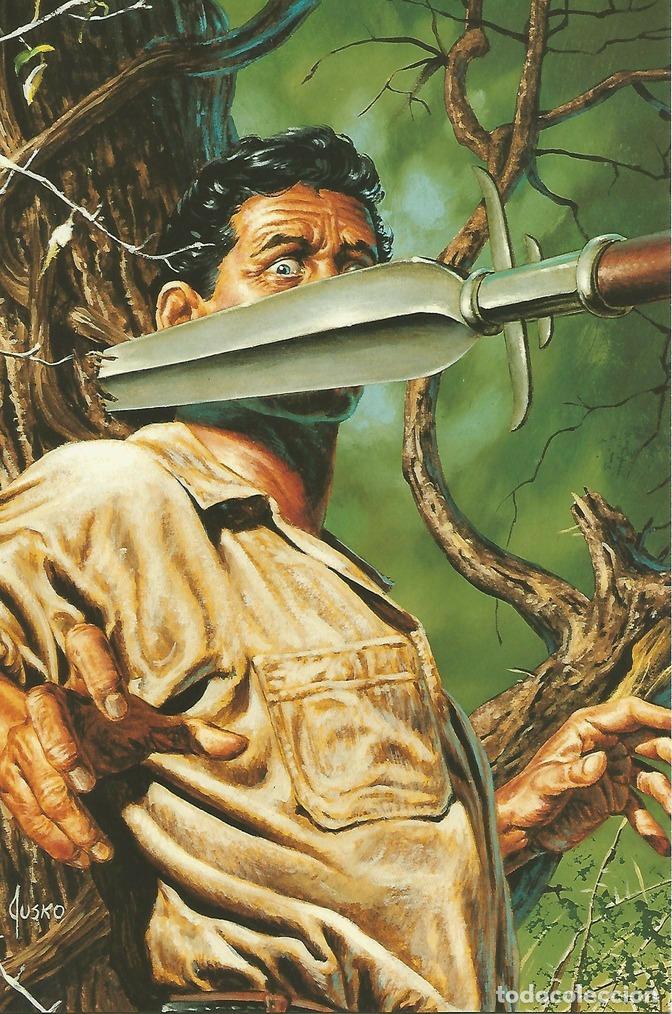 Postales: Colossal Card 55: Joe Jusko. Near Miss - Joe Jusko