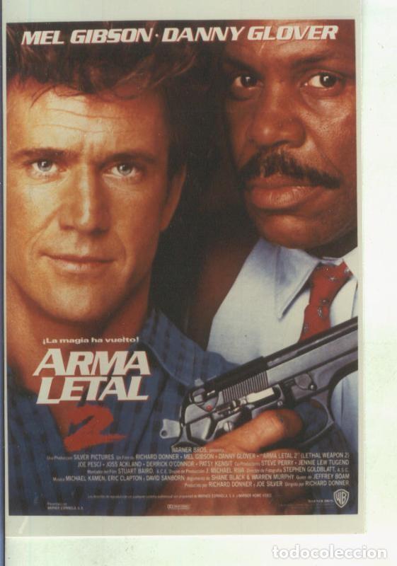 Cartoline: Foto cine 062: Arma letal 2 (Mel Gibson - Danny Glover) - Varios