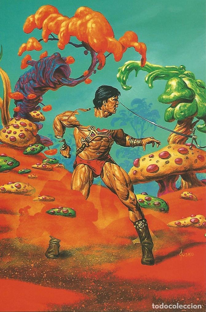 Postales: Colossal Card 66: Joe Jusko. Invisible Men of Mars - Joe Jusko