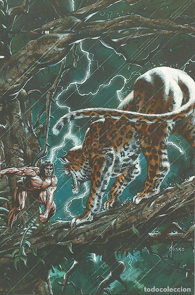 Postales: Colossal Card 74: Joe Jusko. Territorial Defense - Joe Jusko
