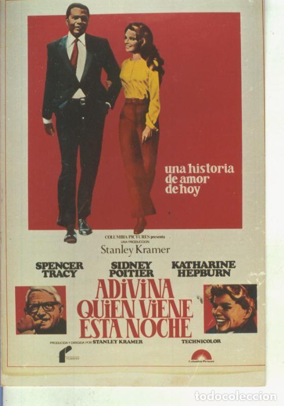 Cartes Postales: Foto cine 079: Adivina quien viene esta noche (Spencer Tracy-Sidney Poitier) - Varios