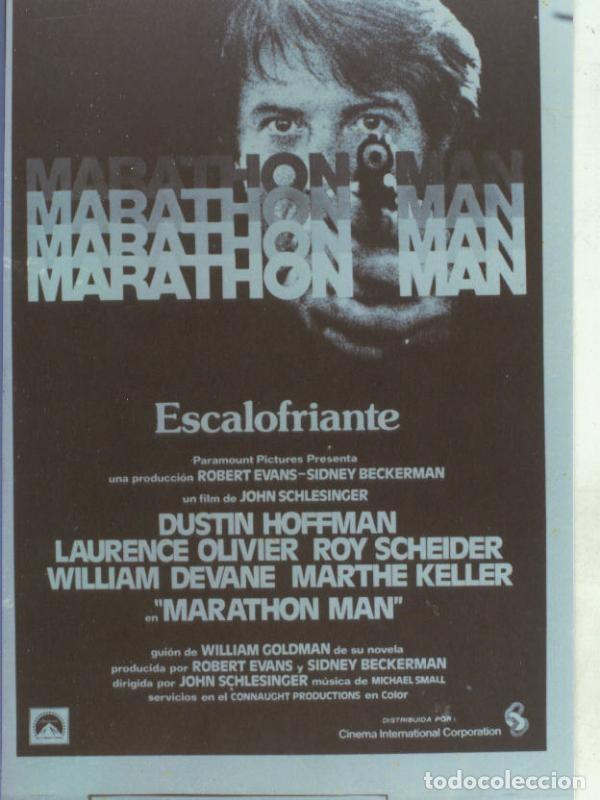 Postales: Foto cine 115: Marathon Man (Dustin Hoffman-Laurence Harvey) - Varios