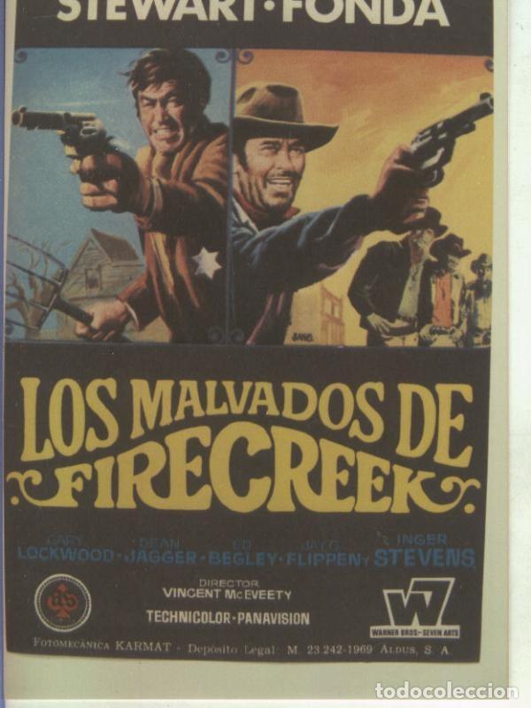 Postales: Foto cine 121: Los malvados de Firecreek (James Stewart-Henry Fonda) - Varios