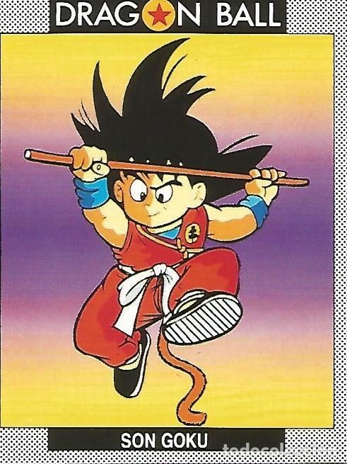 Postales: CROMO BOLA DE DRAGON - DRAGONBALL no 7 - Son Goku - Varios