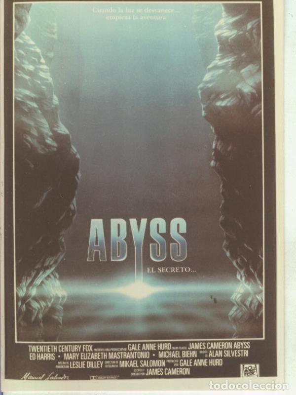Postales: Foto cine 129: Abyss, el secreto (Ed Harris) - Varios