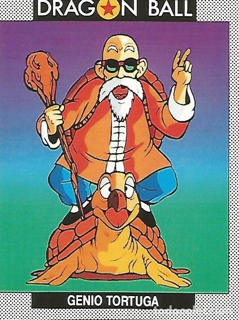 Postkarten: CROMO BOLA DE DRAGON - DRAGONBALL no 28 - Genio Tortuga - Varios